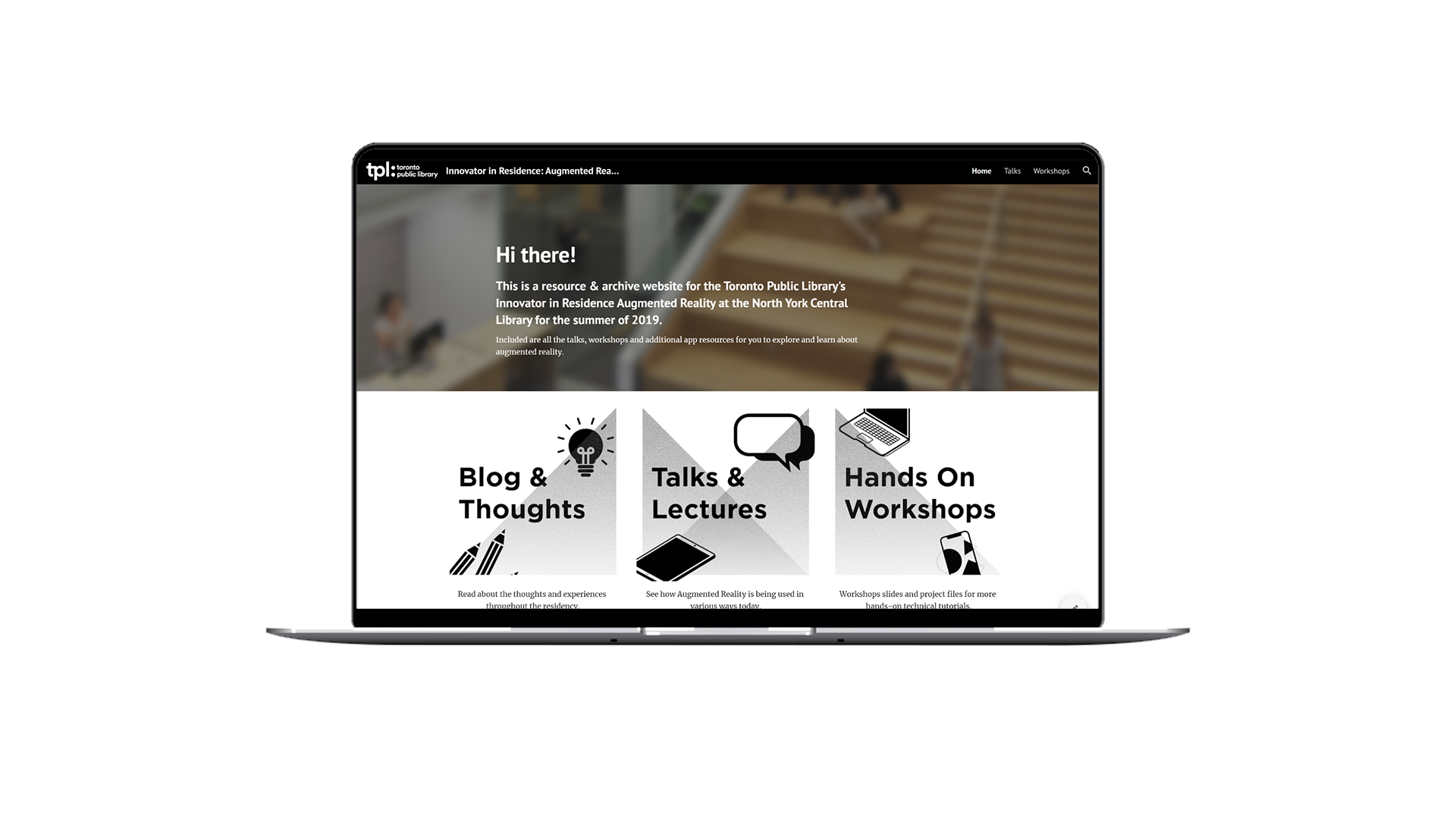 Toronto Public Library Microsite